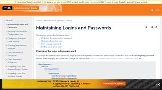 
                            12. Maintaining Logins and Passwords - Administration Guide 4.4.x ...