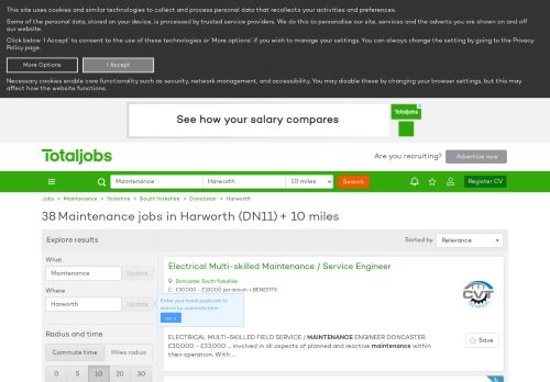 
                            6. Maintenance Jobs in Harworth, Doncaster (DN11) | Maintenance Job ...