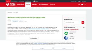 
                            9. Maintenance store.playstation.com/login.gvm [Résolu] - Jeux vidéo ...