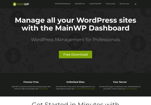 
                            9. MainWP WordPress Manager - Manage Multiple WordPress Sites