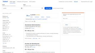 
                            5. Mais de 600 vagas de Luandre | Indeed.com.br