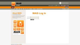 
                            3. MAIS Log In - Prešovská univerzita