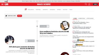 
                            12. Mais Sobre mb-way - Correio da Manhã