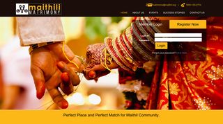 
                            6. Maithili Matrimony