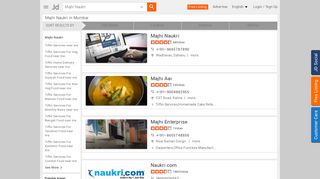 
                            10. Majhi Naukri in Mumbai - Justdial