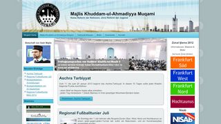 
                            8. Majlis Khuddam-ul-Ahmadiyya Muqami