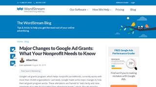 
                            12. Major Changes to Google Ad Grants: What Your Nonprofit Needs to ...