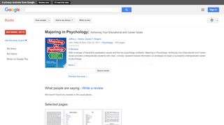
                            10. Majoring in Psychology: Achieving Your Educational and Career Goals