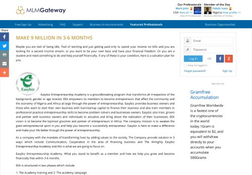 
                            3. MAKE 9 MILLION IN 3-6 MONTHS | MLM Gateway