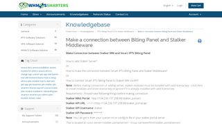 
                            9. Make a connection between Billing Panel and Stalker Middleware ...