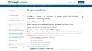
                            10. Make a Connection between Xtream Codes Panel and Smart IPTV ...