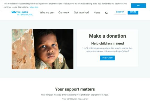 
                            11. Make a donation - Donate - SOS Children's Villages International