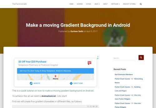 
                            13. Make a moving Gradient Background in Android - TheTechnoCafe