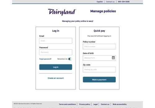 
                            5. Make a Payment | My Dairyland Insurance