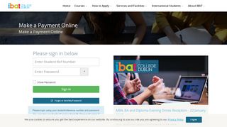 
                            8. Make a Payment Online - IBAT College Dublin