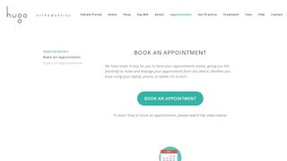 
                            1. Make an appointment — Hugo Orthodontics