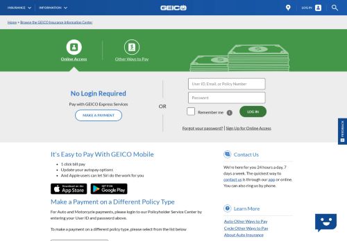 
                            13. Make An Insurance Payment Online, By Phone & More | GEICO