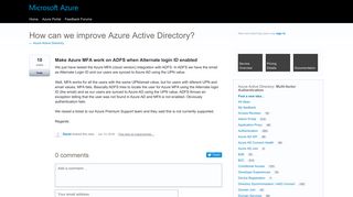 
                            8. Make Azure MFA work on ADFS when Alternate login ID enabled ...