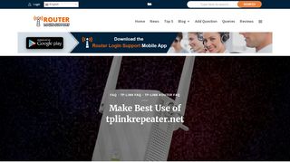 
                            10. Make Best Use of tplinkrepeater.net | Router Login Support