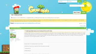 
                            3. make growtopia sign up/accessing old account's easy