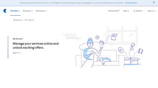 
                            3. Make life easier with my account - Telstra