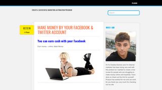 
                            13. Make Money by Your FaceBook & Twitter Account