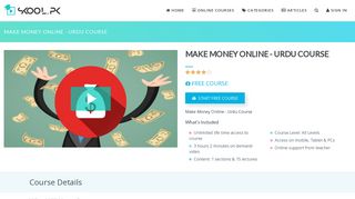 
                            5. Make Money Online - Urdu Course - online courses