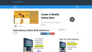 
                            13. Make Money Online With AdzSeven | Infostopedia.com