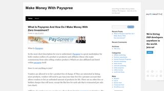 
                            6. Make Money With Payspree | Great Way To Make Money Online ...