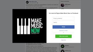 
                            3. Make Music Now - [COMUNICADO A TODOS QUE ADQUIRIRAM O ...