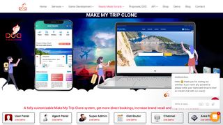 
                            9. Make My Trip Clone | MakeMy Trip Php Clone Script | DOD IT Solution