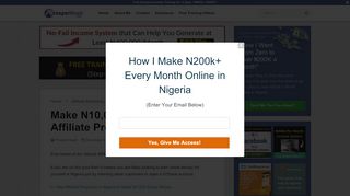 
                            11. Make N10,000+ with GTbank Affiliate Program in Nigeria [Fast]