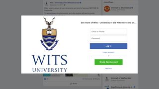 
                            7. Make sure to upload all your documents... - Wits - University of the ...