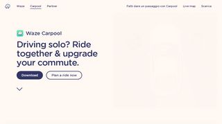 
                            4. Make the most of your commute with Waze Carpool