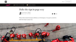 
                            5. Make the sign in page sexy – Muzli - Design Inspiration