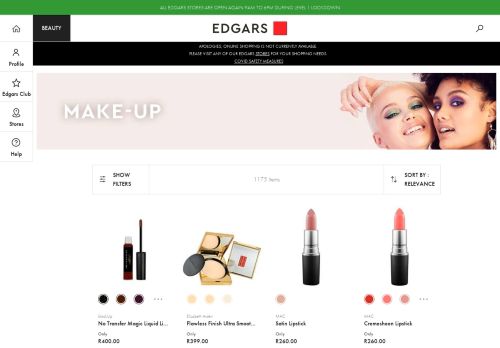 
                            6. Make-up - Beauty - Edgars