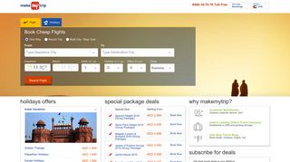 
                            8. MakeMyTrip | Book cheap Airline flight tickets to India from Dubai ...