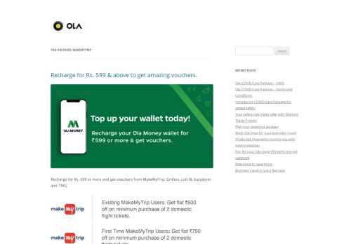 
                            11. MakeMyTrip | - Ola Blog