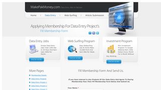 
                            1. MakePakMoney.com Online Make Money With Data Entry ...