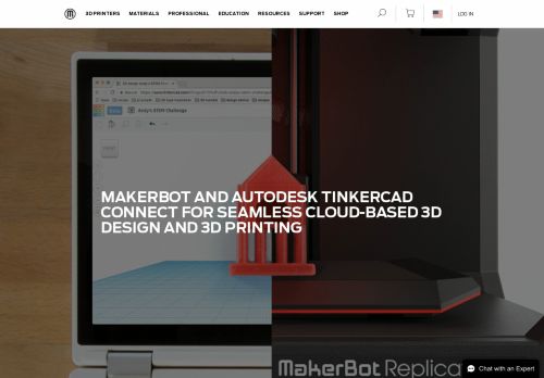 
                            11. MakerBot Connects to Tinkercad for Seamless Design and 3D Printing