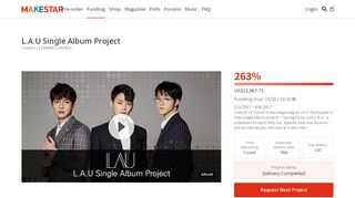
                            11. Makestar : L.A.U Single Album Project