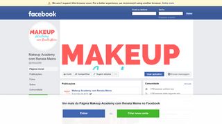 
                            6. Makeup Academy com Renata Meins - Página inicial | Facebook