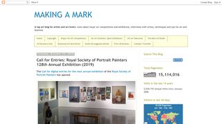 
                            6. MAKING A MARK: Call for Entries: Royal Society of Portrait Painters ...