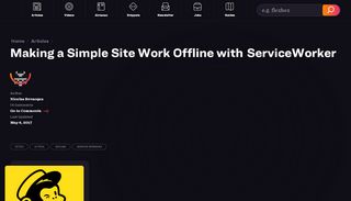 
                            13. Making a Simple Site Work Offline with ServiceWorker | ...