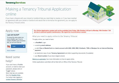 
                            1. Making a Tenancy Tribunal Application online - Tenancy Services