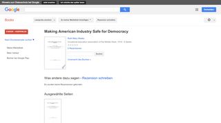 
                            6. Making American Industry Safe for Democracy