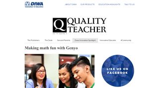 
                            10. Making math fun with Genyo - Diwa Learning Systems