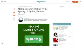 
                            12. Making Money Online With Spare 5: A Quick, Honest Review ...