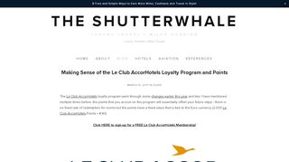 
                            7. Making Sense of the Le Club AccorHotels Loyalty Program and Points ...