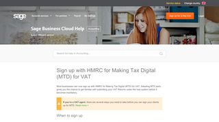 
                            6. Making Tax Digital (MTD) for VAT - Sign up your business for the ...